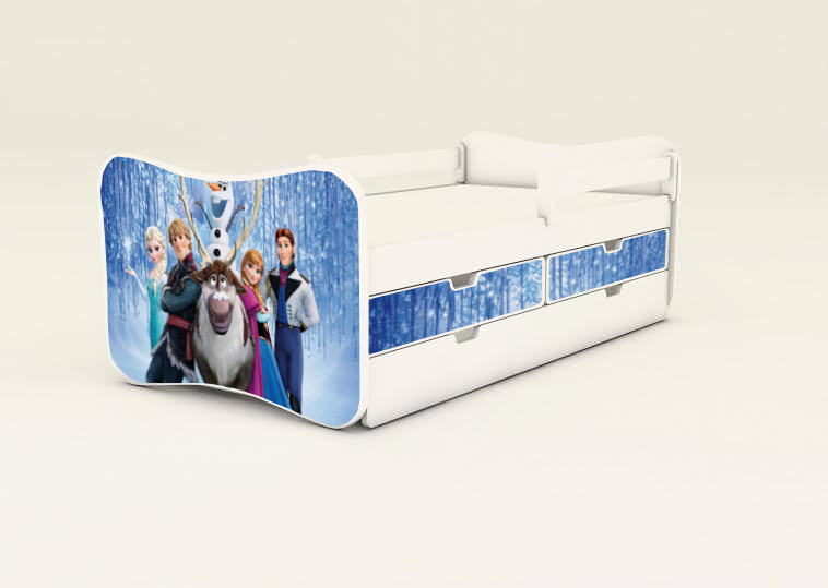 Detská posteľ s 2úložnými priestormi Frozen